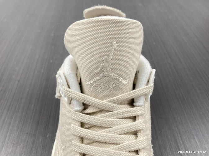 Cheap LUCY Retro DQ4909-100 Canvas Jordan Blank 4 (W) 0724